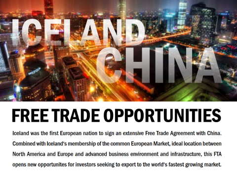 Iceland-China Free Trade Opportunities